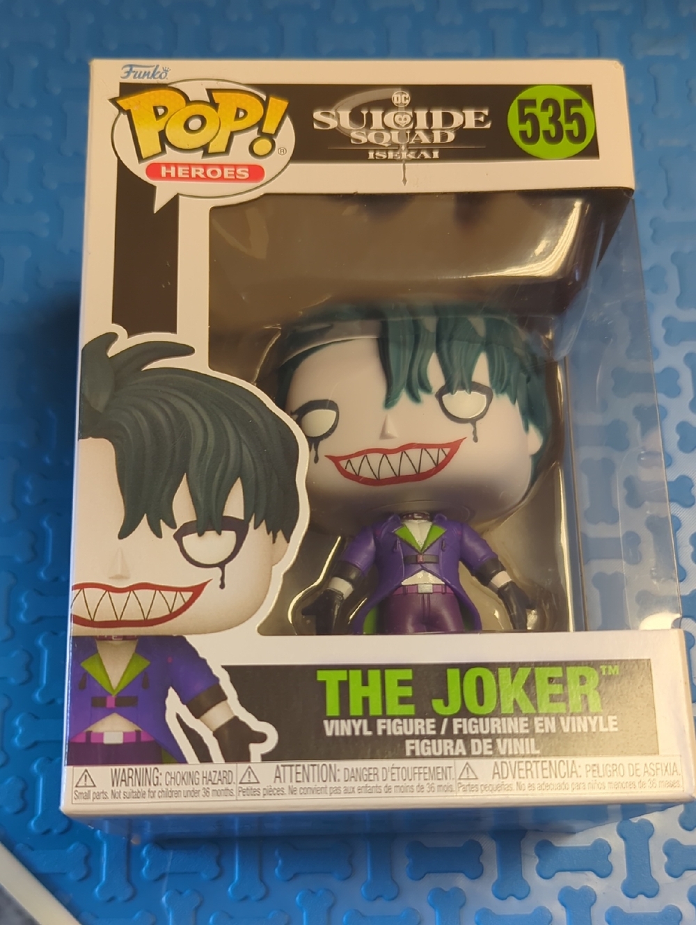 Funko Pop! Heroes The Joker - Purple Suit with Teal Hair